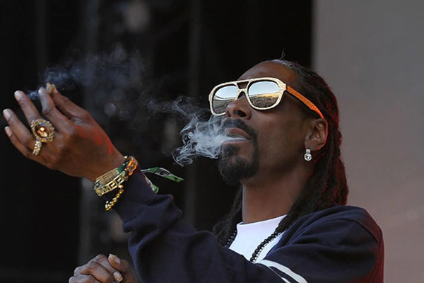 Snoop Dogg fuma mariguana frente a la Casa Blanca