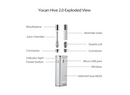 BATERÍA YOCAN HIVE 2.0 | VAPORIZADOR PARA CONCENTRADOS Y CARTUCHOS 510-VAPORIZADORES-YOCAN-Vapos Mexico