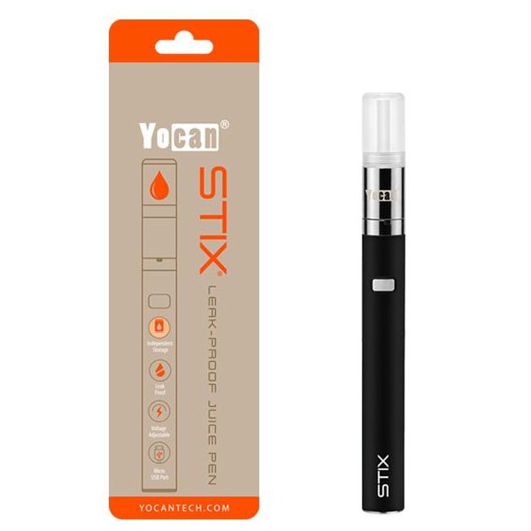 YOCAN PLUMA STIX | VAPORIZADOR CARTUCHOS 510-VAPORIZADORES-YOCAN-Negro-Vapos Mexico